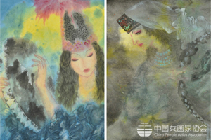 褚晓莉《梦龟兹系列》 褚晓莉 梦龟兹系列作品