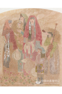 帕米尔 • 春(入选第十二届全国美展) 帕米尔 • 春(入选第十二届全国美展)228cm×185cm 2014年